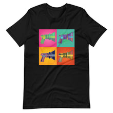 Load image into Gallery viewer, Gun Violence T-shirts | Black Filmmaker Tees |* 2022 Updated. Buy Now. Best shirts. American Express Apple Pay Diners Club Meta Pay Mastercard Visa Google Pay Shop Pay Shoot Films Not People