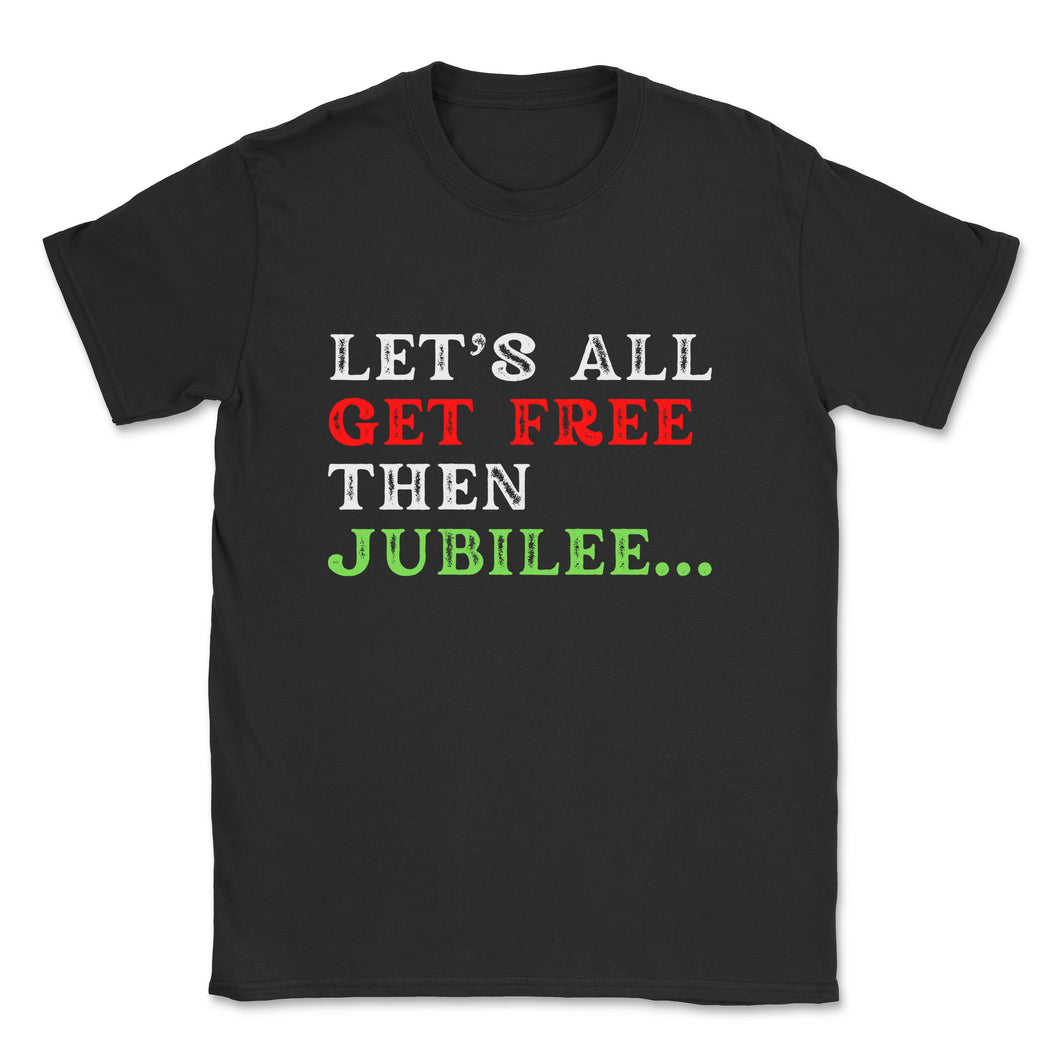 The jubilee juneteeth tee black 