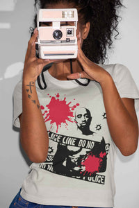 Stop the violence Tupac tee sand